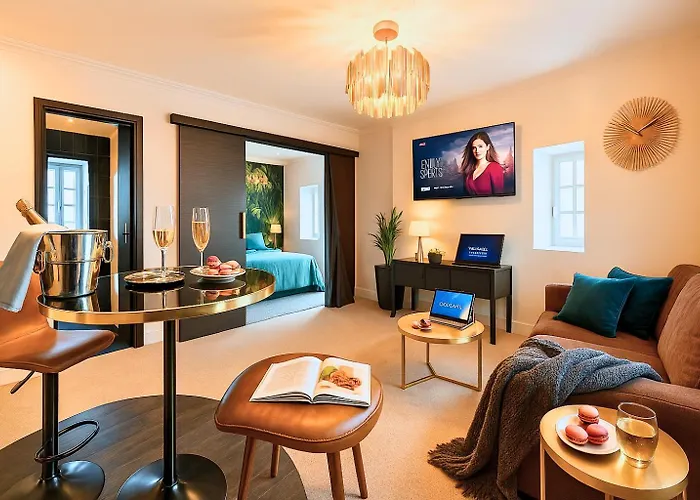 Luxe Appart\'Hotel Le Roitelet - Tullins Hypercentre - Parking Gratuit