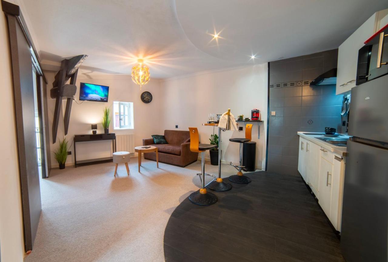 Luxe Appart'Hotel Le Roitelet - Tullins Hypercentre - Parking Gratuit Apartment *